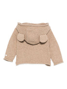 Cardigan per neonato Donsje beige con scollo a V 3039601 00176 DONSJE KIDS 