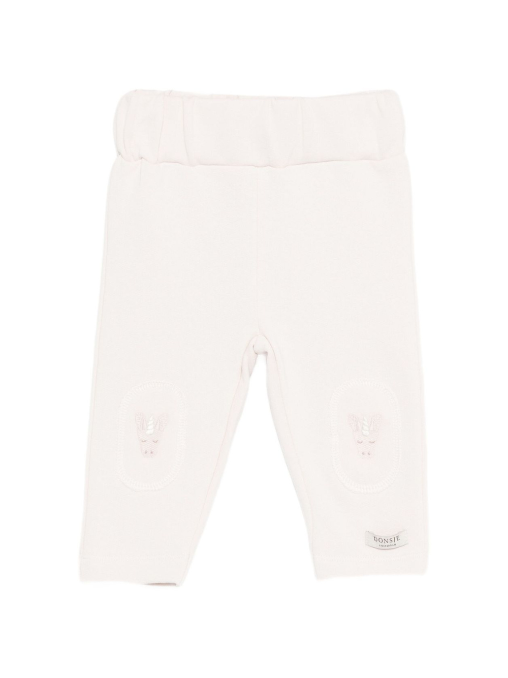 Pantaloni per neonata Donsje bianchi con motivo unicorno 3040705 00001 DONSJE KIDS 