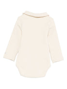 Tutina per neonati Donsje beige con ricamo biscotto sul davanti 3042501 00004 DONSJE KIDS 