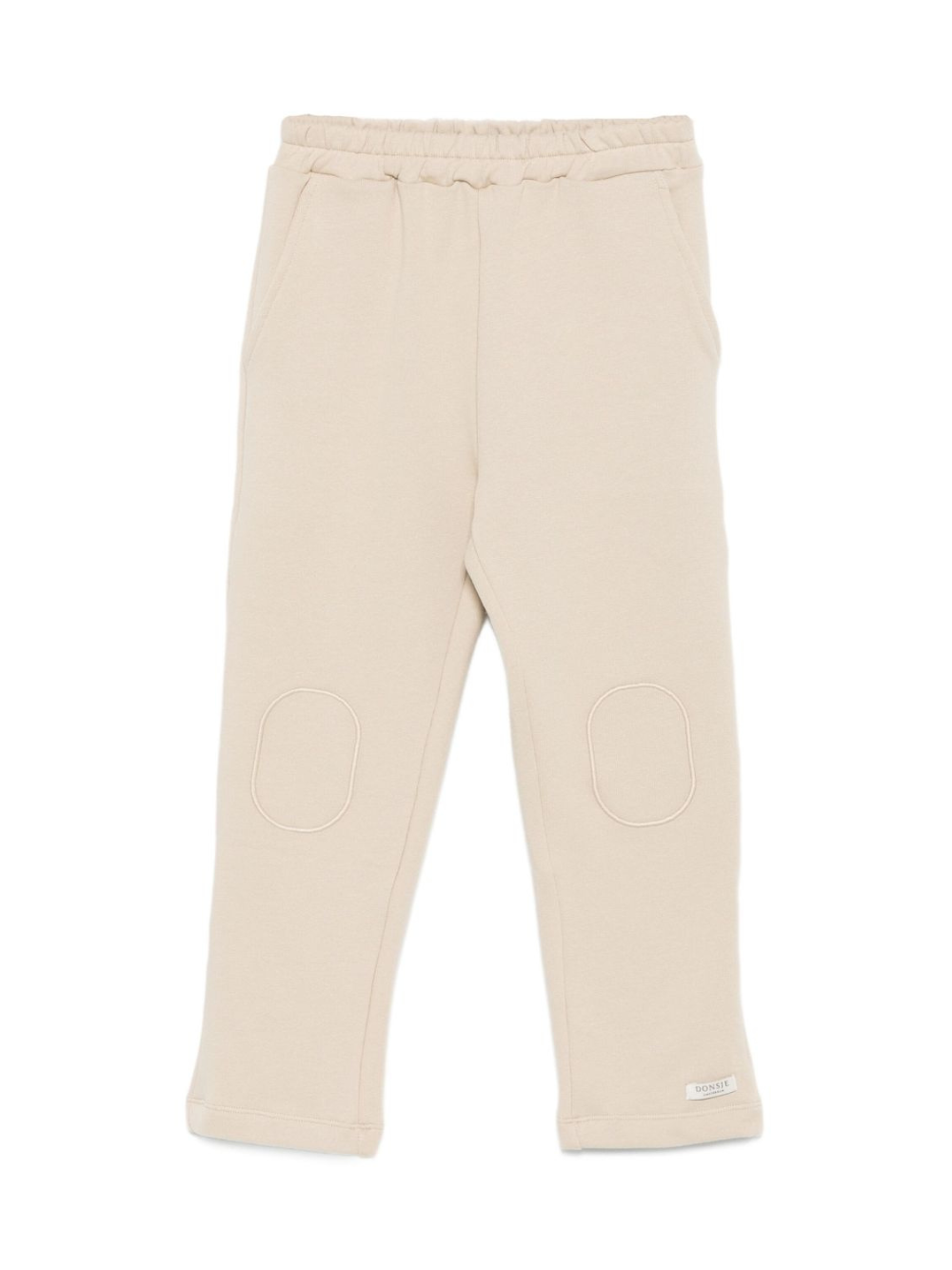 Pantaloni Trijn per bambino DONSJE beige con applicazioni sulle ginocchia 4100300 00007 DONSJE KIDS 