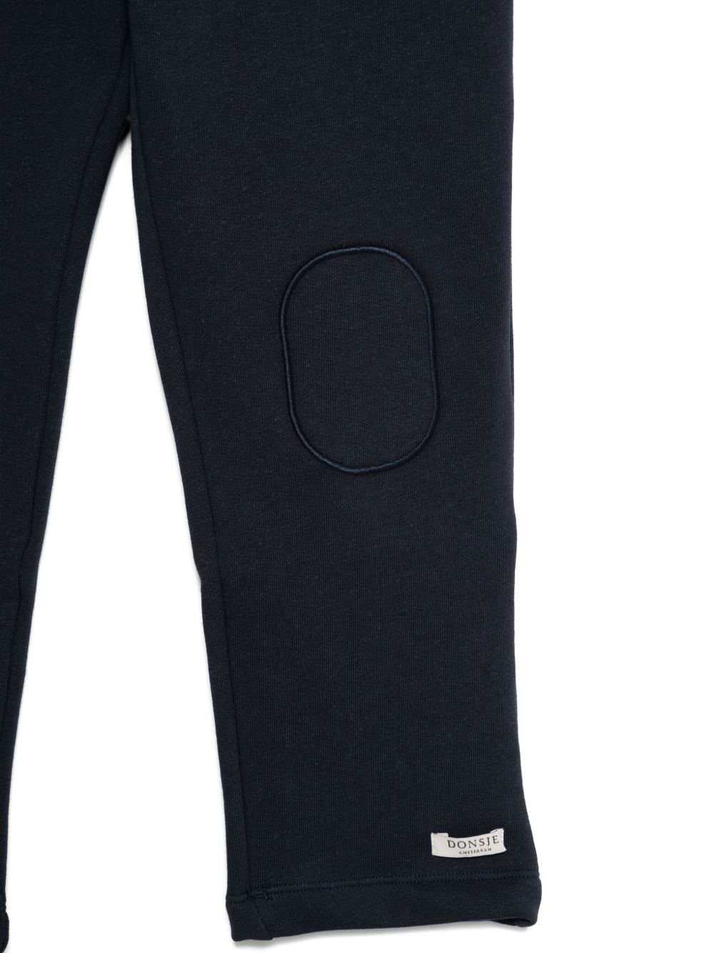 Pantaloni sportivi per bambino DONSJE blu con applicazioni sulle ginocchia 4100300 00206 DONSJE KIDS 