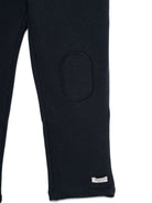 Pantaloni sportivi per bambino DONSJE blu con applicazioni sulle ginocchia 4100300 00206 DONSJE KIDS 