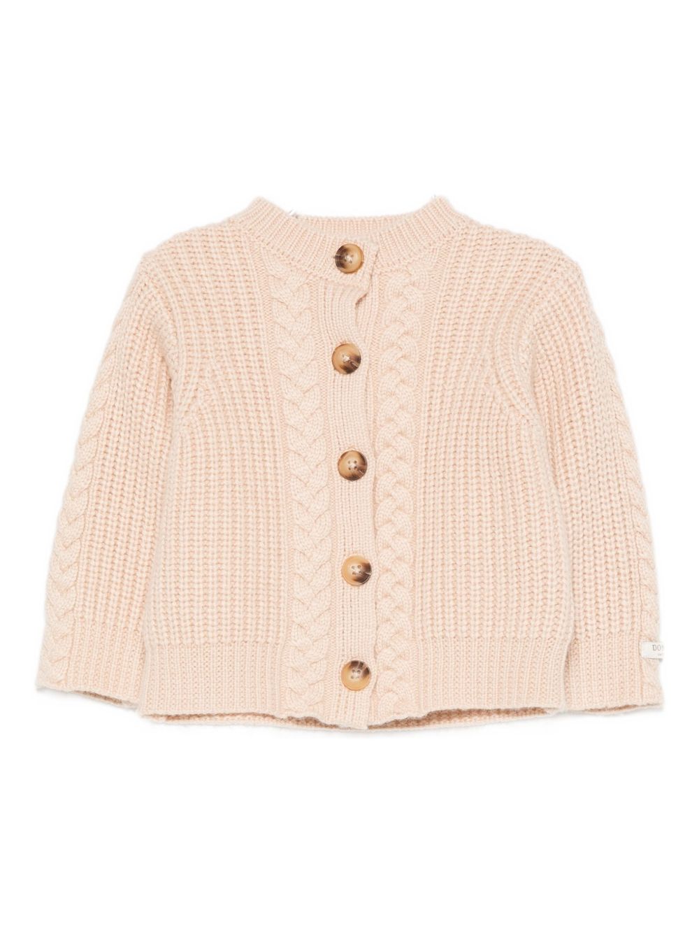Cardigan per neonata Donsje beige con bottoni 4101000NB 00099 DONSJE KIDS 