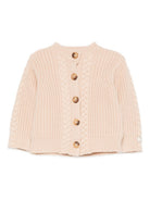 Cardigan per neonata Donsje beige con bottoni 4101000NB 00099 DONSJE KIDS 