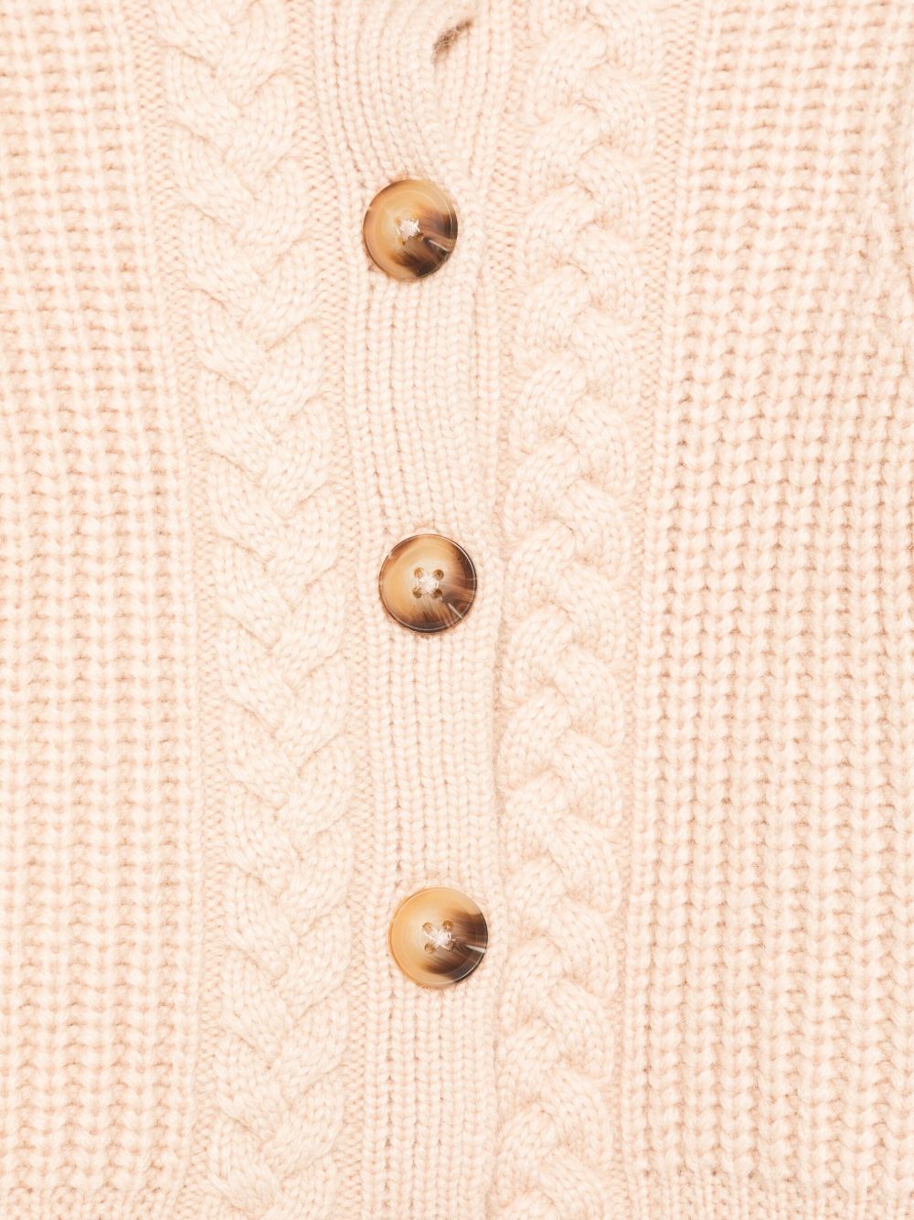 Cardigan per neonata Donsje beige con bottoni 4101000NB 00099 DONSJE KIDS 