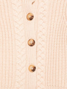 Cardigan per neonata Donsje beige con bottoni 4101000NB 00099 DONSJE KIDS 