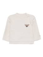 Felpa per bambini Donsje bianco con ricamo koala 4101902 00133 DONSJE KIDS 