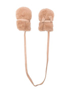 Guanti Richy Fluffy Bunny per neonata Donsje beige con design in pelliccia 6023106 SF015 DONSJE KIDS 