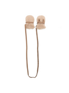 Guanti Richy Fluffy Bunny per neonata Donsje marrone con design in pelliccia 6023107 CF005 DONSJE KIDS 