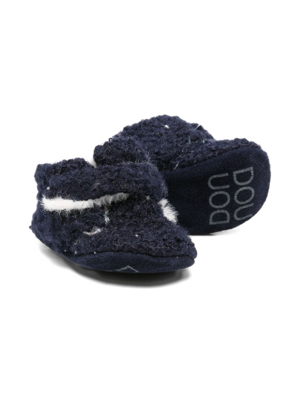 Scarpe primi passi per neonata Douuod Kids blu con tessuto testurizzato BABY452 LANA DOUUOD KIDS 