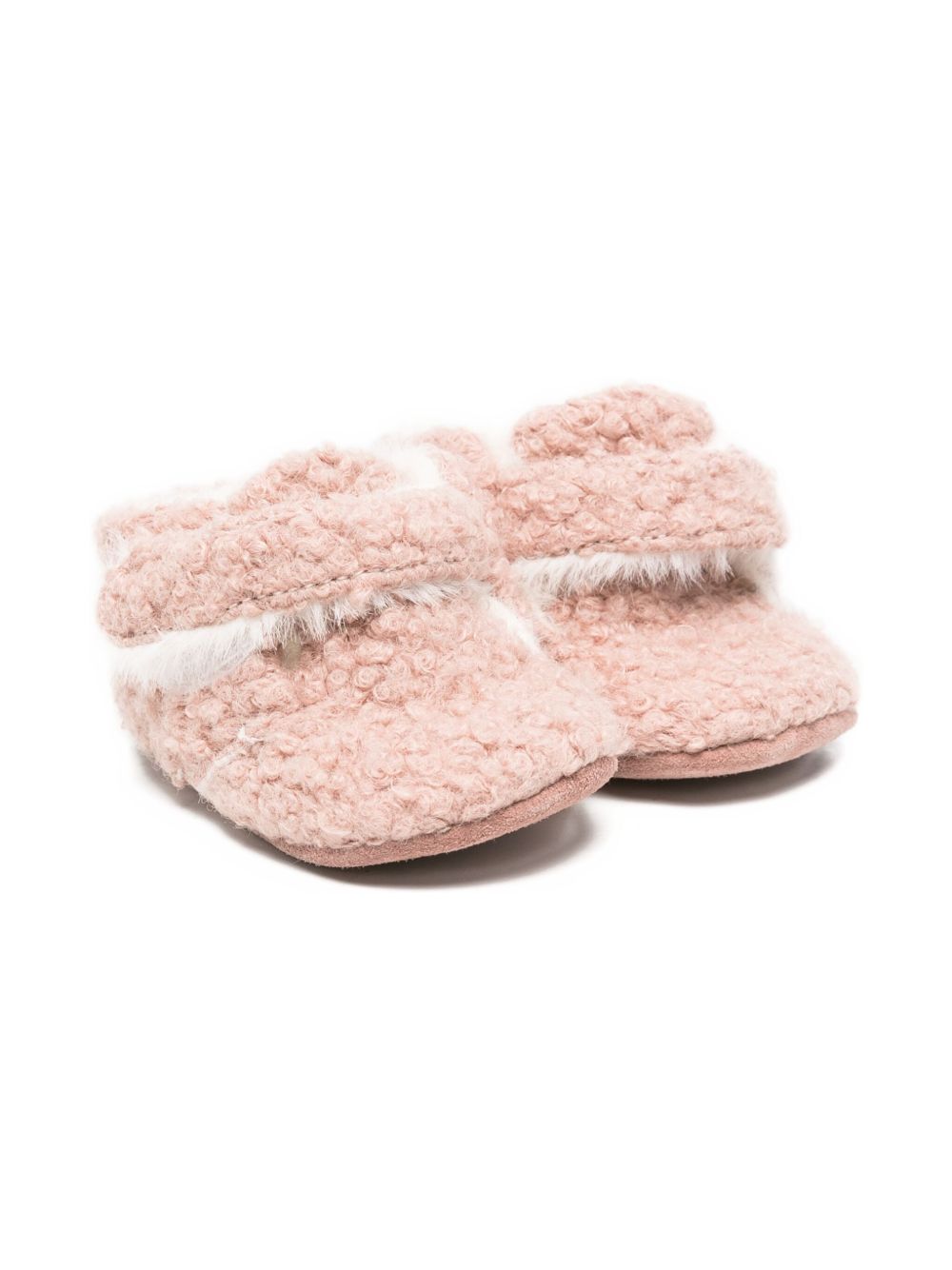 Scarpe primi passi per neonata Douuod Kids rosa con tessuto testurizzato BABY453 LANA DOUUOD KIDS 