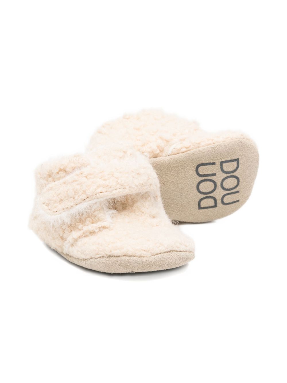 Scarpe primi passi per neonati Douuod Kids beige con cinturino a strappo BABY455 LANA DOUUOD KIDS 