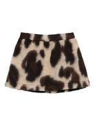 Gonna per bambina Douuod Kids animalier con design a trapezio DX7A11 E0233 113MA DOUUOD KIDS 