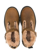 Mocassini per bambina Douuod Kids marrone con fodera in pelliccia IDEC522-P PELLICCIA DOUUOD KIDS 