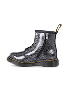 Stivali per bambina Dr. Martens Kids neri con effetto glitter 41435001 1460 Dr martens kids 