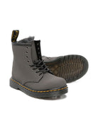 Stivali per bambina Dr. Martens Kids grigi con lacci 41481020 1460 GUNMETAL Dr martens kids 