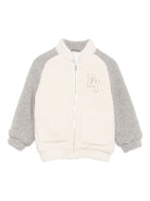 Giubbino per bambino Eleventy Kids grigio con logo ricamato EX2P27 U0232 101GR ELEVENTY KIDS 