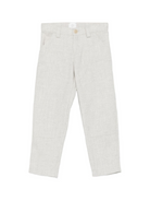 Pantaloni per bambino Eleventy Kids grigi con tasche posteriori applicate EX6P50 I0233 800 ELEVENTY KIDS 