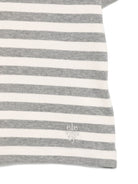 T-shirt per bambino Eleventy Kids grigia con strisce orizzontali EX8P01 J0519 105GR ELEVENTY KIDS 