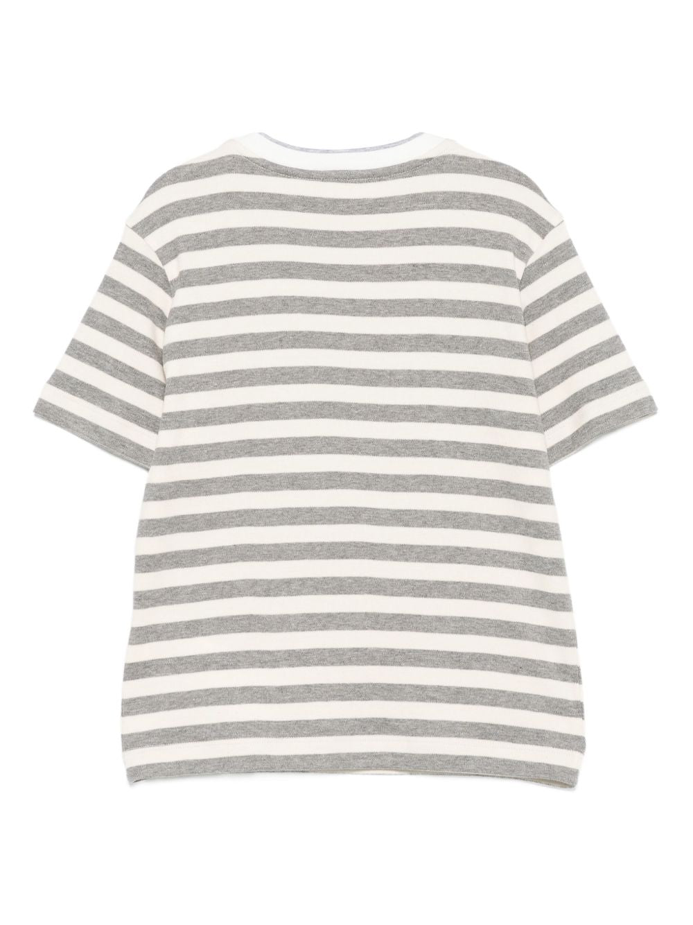 T-shirt per bambino Eleventy Kids grigia con strisce orizzontali EX8P01 J0519 105GR ELEVENTY KIDS 