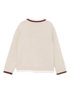 Maglione per bambino Eleventy Kids beige con motivo Paisley EX9P40 W0033 873BD ELEVENTY KIDS 