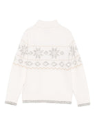 Maglione per bambino Eleventy Kids bianco con fiocco di neve EX9P50 W0049 100GR ELEVENTY KIDS 