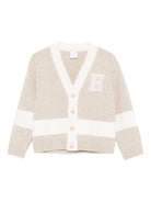 Cardigan per bambino Eleventy Kids beige con scollo a V EX9P60 W0174 116AV ELEVENTY KIDS 