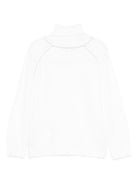 Maglione per bambino Eleventy Kids bianco con maniche raglan EX9P70 Z3316 100GR ELEVENTY KIDS 