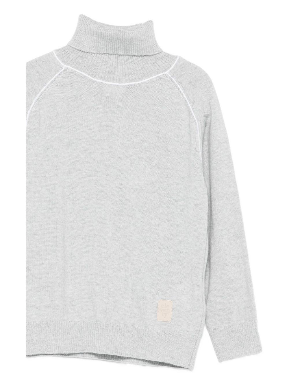 Maglione per bambino Eleventy Kids grigio con maniche raglan EX9P70 Z3403 803AV ELEVENTY KIDS 