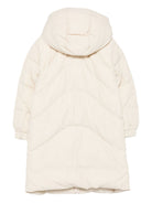 Piumino per bambino Emporio Armani Kids beige con cappuccio EB000490 AF16042 U1156 EMPORIO ARMANI KIDS 