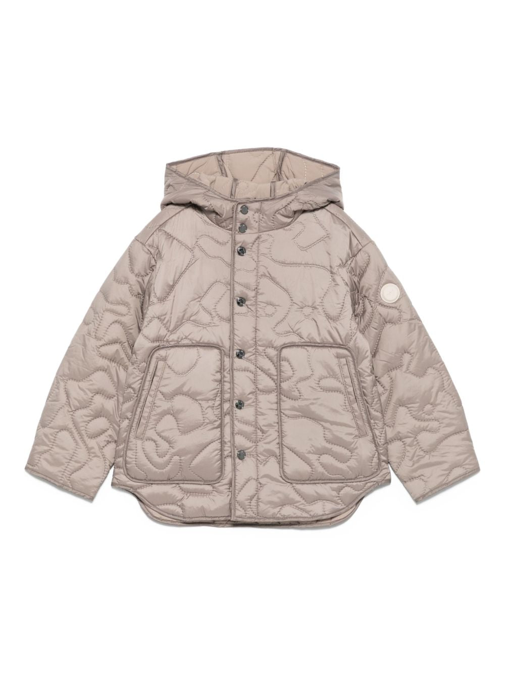 Giubbino per bambino Emporio Armani Kids beige con tasca applicata EB000496 AF16045 U6096 EMPORIO ARMANI KIDS 