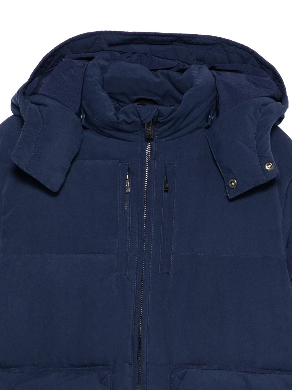 Giubbino per bambino Emporio Armani Kids blu con design imbottito EB000511 AF13373 UB130 EMPORIO ARMANI KIDS 