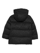 Giubbino per bambino Emporio Armani Kids nero con design trapuntato EB000514 AF16099 UB118 EMPORIO ARMANI KIDS 