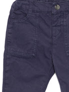 Pantaloni per neonato Emporio Armani Kids blu navy con tasche applicate EB000530 AF16166 UB130 EMPORIO ARMANI KIDS 
