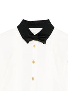 Camicia per bambina Elisabetta Franchi La Mia Bambina bianca con design crop EFCA2720CA235 0272 ElISABETTA FRANCHI KIDS 