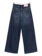 Jeans per bambina Elisabetta Franchi La Mia Bambina denim con stampa logo EFPA2940DF011 4000 ElISABETTA FRANCHI KIDS 