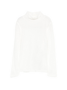 Maglione per neonata Elisabetta Franchi La Mia Bambina bianco con collo alto EGMA047CJV004 0067 ElISABETTA FRANCHI KIDS 