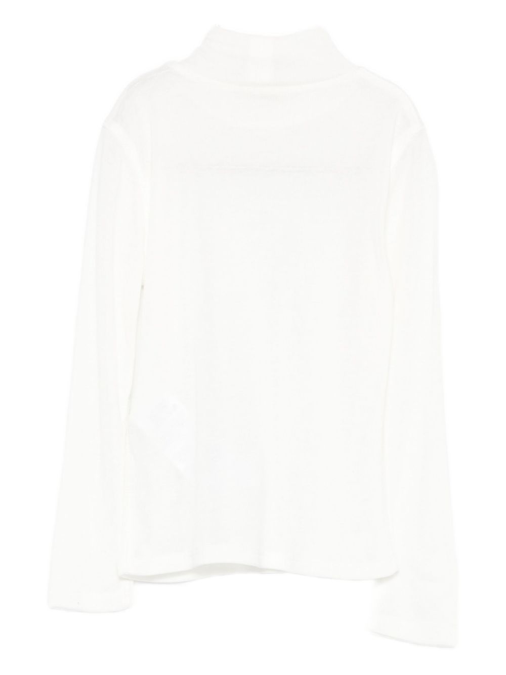 Maglione per neonata Elisabetta Franchi La Mia Bambina bianco con collo alto EGMA047CJV004 0067 ElISABETTA FRANCHI KIDS 