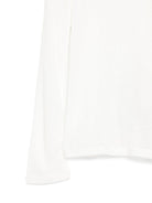 Maglione per neonata Elisabetta Franchi La Mia Bambina bianco con collo alto EGMA047CJV004 0067 ElISABETTA FRANCHI KIDS 