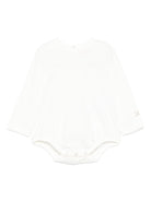 Tutina per neonata Elisabetta Franchi La Mia Bambina bianca con chiusura a scatto ENBD0050JF054 D046 ElISABETTA FRANCHI KIDS 