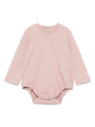 Tutina per neonata Elisabetta Franchi La Mia Bambina rosa con logo ricamato ENBD0050JF054 D751 ElISABETTA FRANCHI KIDS 