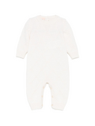 Tutina per neonata Elisabetta Franchi La Mia Bambina bianca con maglia a rombi ENTU134CFL230 0033 ElISABETTA FRANCHI KIDS 