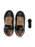 Sneakers per bambina Elisabetta Franchi La Mia Bambina nere con chiusura con cerniera F1A9E03341251 930 ElISABETTA FRANCHI KIDS 