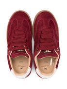 Sneakers per bambina Elisabetta Franchi La Mia Bambina rosse con dettaglio logo F4A9E03400071R 006 ElISABETTA FRANCHI KIDS 