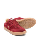 Sneakers per bambina Elisabetta Franchi La Mia Bambina rosse con dettaglio logo F4A9E03400071R 006 ElISABETTA FRANCHI KIDS 