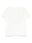 T-shirt per neonata Fendi Kids bianco con stampa Teddy Bear BFI171 7AJ F0TU9 FENDI KIDS 