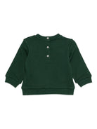 Felpa per neonati Fendi Kids verde con grafica con scoiattoli BMH082 5V0 F0E3J FENDI KIDS 