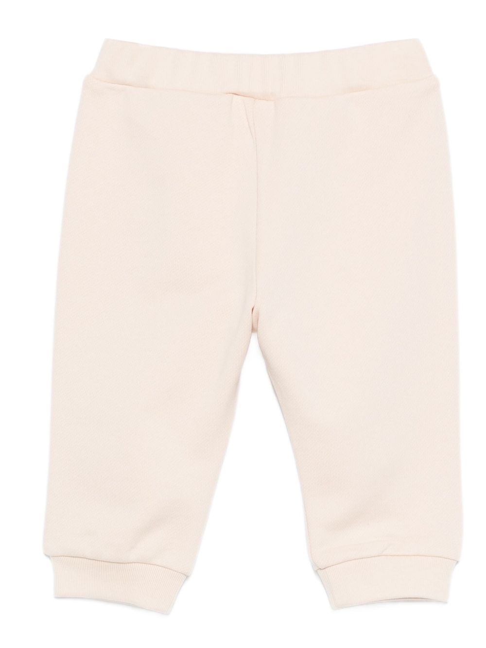 Pantaloni per neonato Fendi Kids beige con ricamo con logo BUF258 5V0 F1P2N FENDI KIDS 
