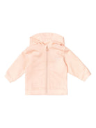 Felpa per neonata Fendi Kids rosa con logo ricamato BUH086 5V0 F0ZKY FENDI KIDS 