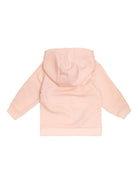 Felpa per neonata Fendi Kids rosa con logo ricamato BUH086 5V0 F0ZKY FENDI KIDS 